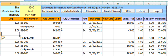 32Soft - Line Schedule Workbench